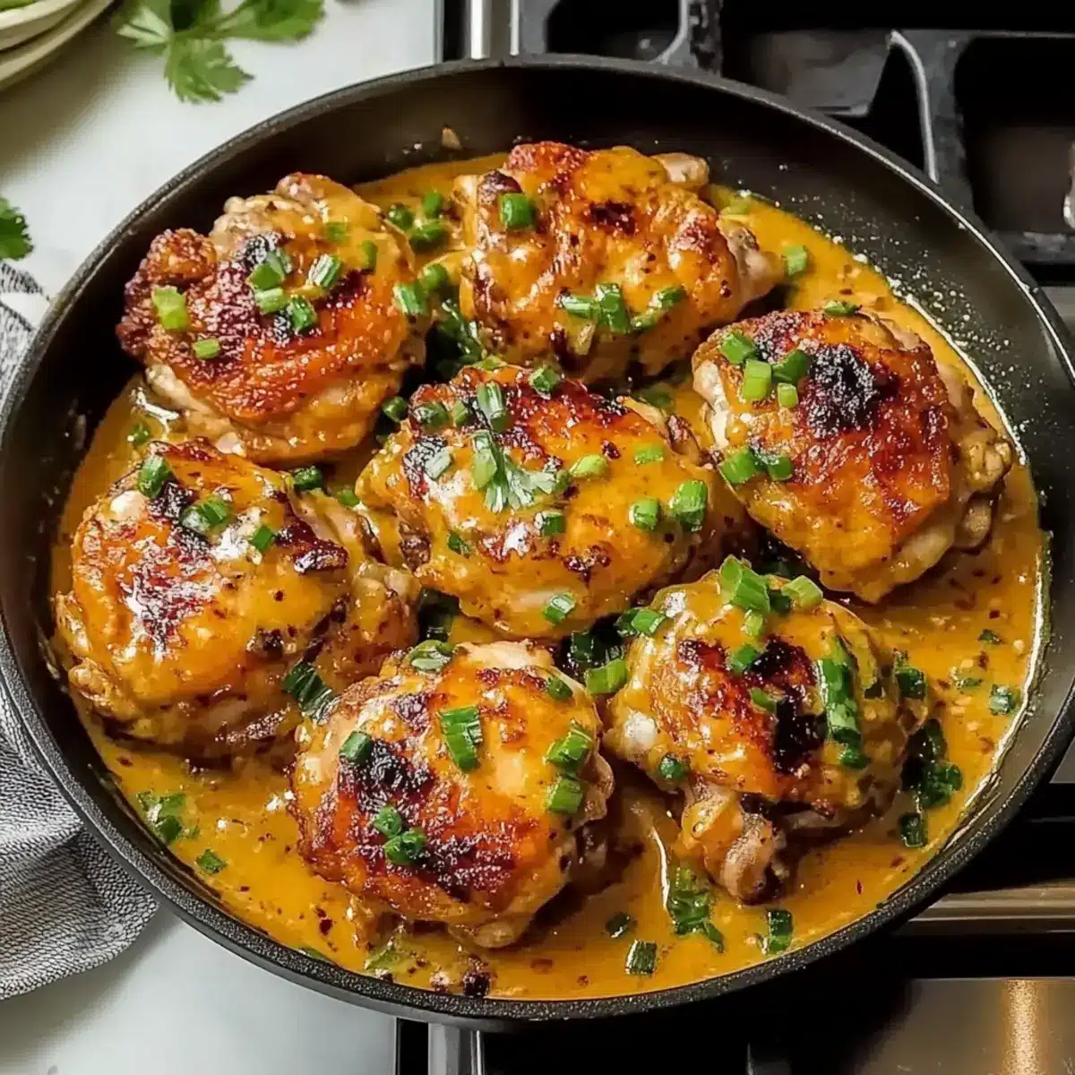 Bang Bang Chicken Thighs
