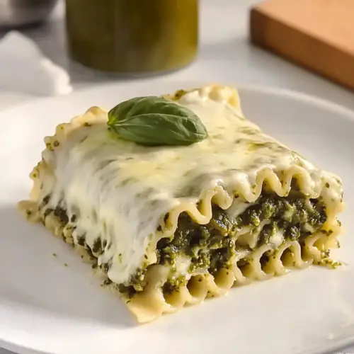 Pesto Lasagna Roll Ups
