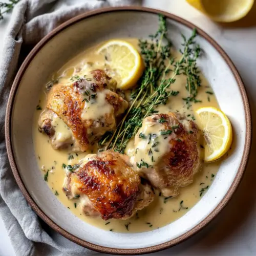 Ina Garten Creamy Chicken Thighs
