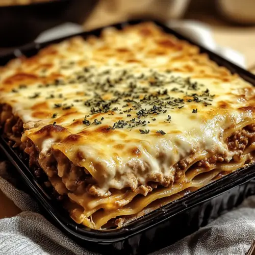 Lasagna with Béchamel Sauce