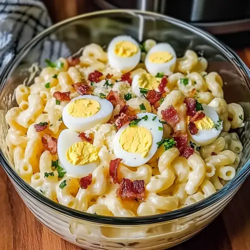 Deviled Egg Pasta Salad
