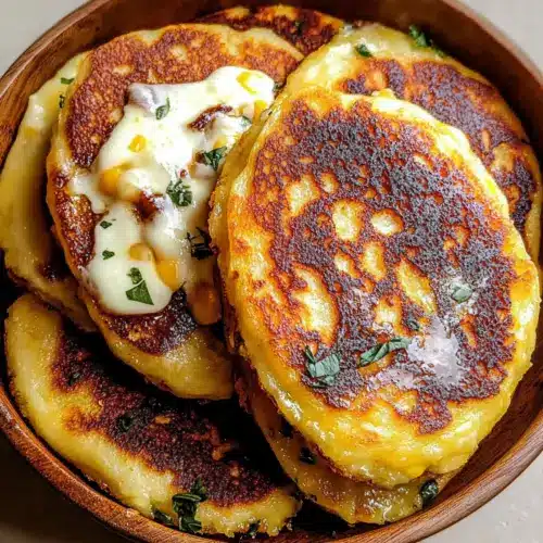 Venezuelan Sweet Corn Cachapas