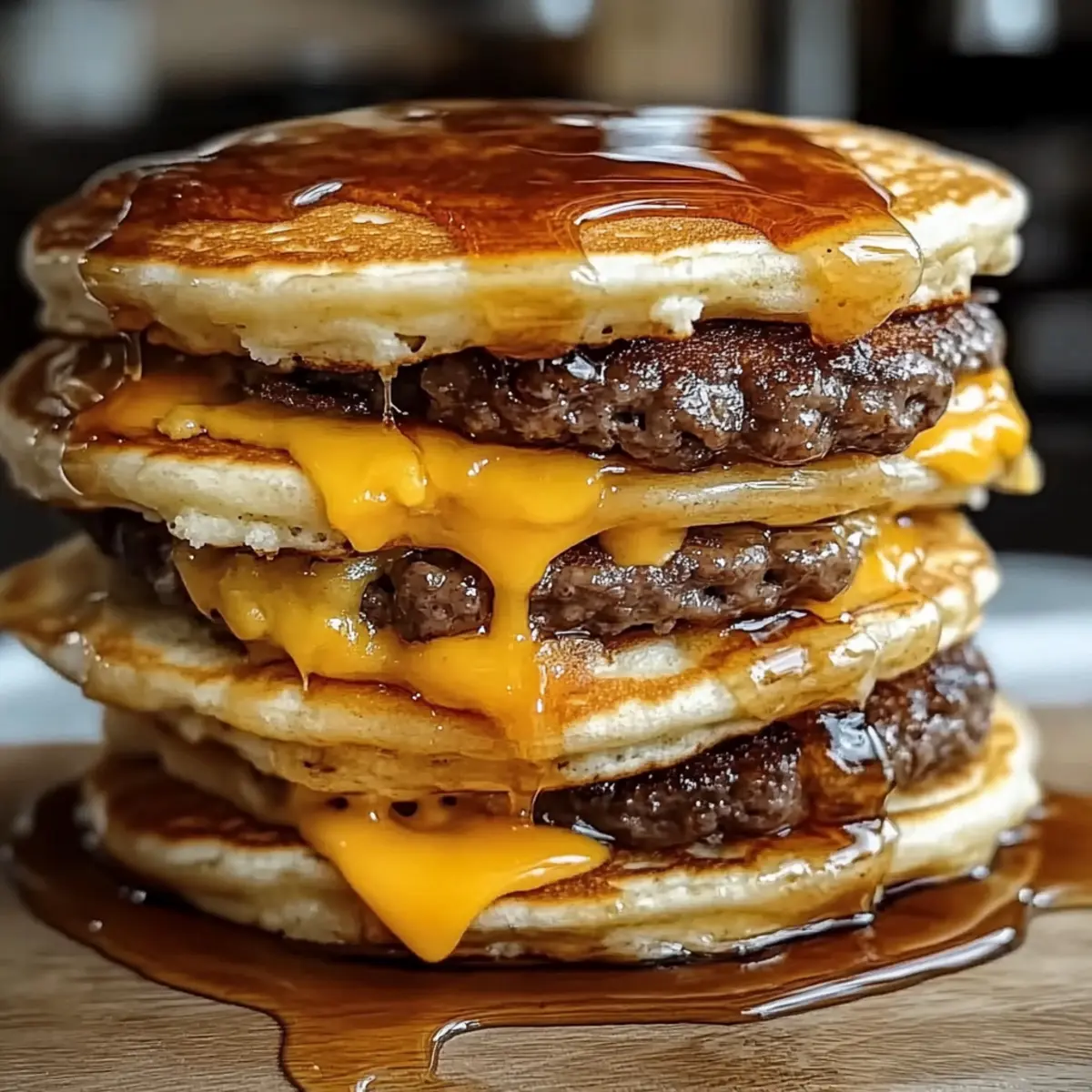 Smash Burger Pancakes