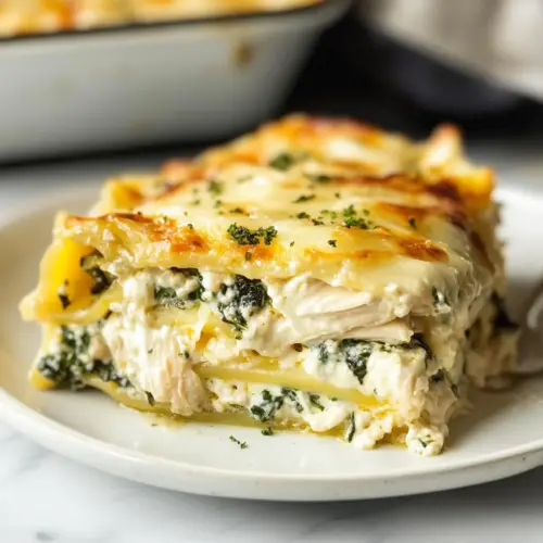 Creamy Chicken Lasagna