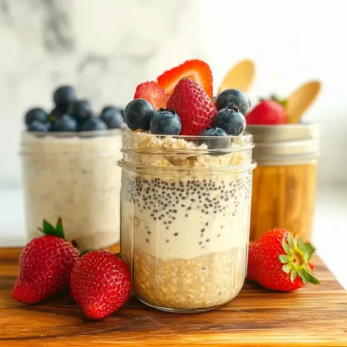 High Protein Overnight Oats