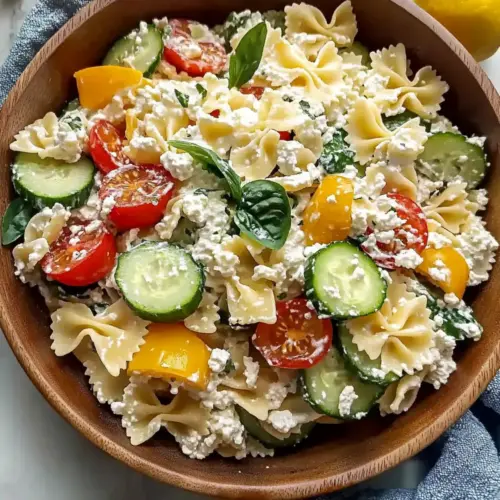 Cottage Cheese Pasta Salad