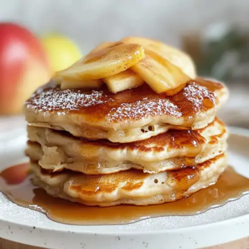 Apple Cinnamon Pancakes