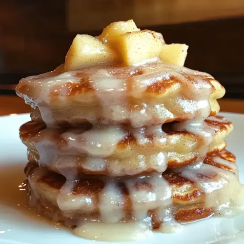 Apple Fritter Pancakes