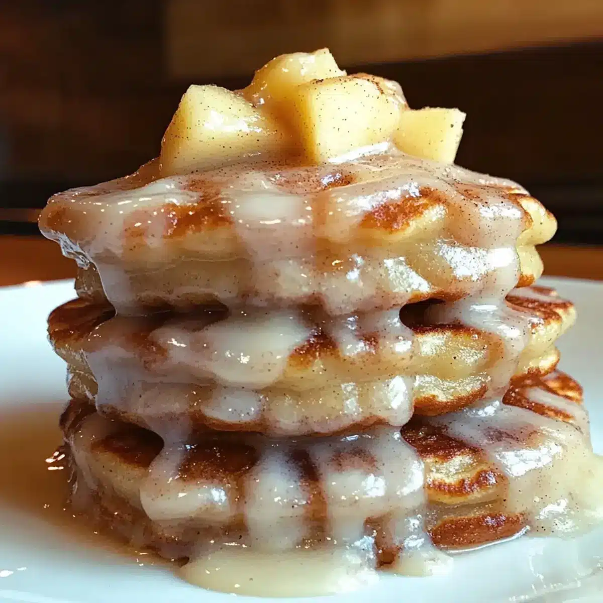 Apple Fritter Pancakes