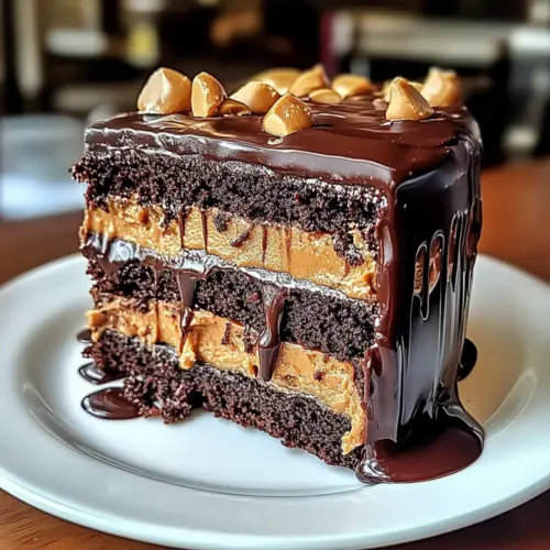 Chocolate Peanut Butter Ooey Gooey Cake