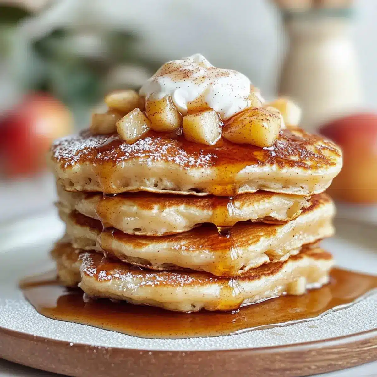 Apple Cinnamon Pancakes