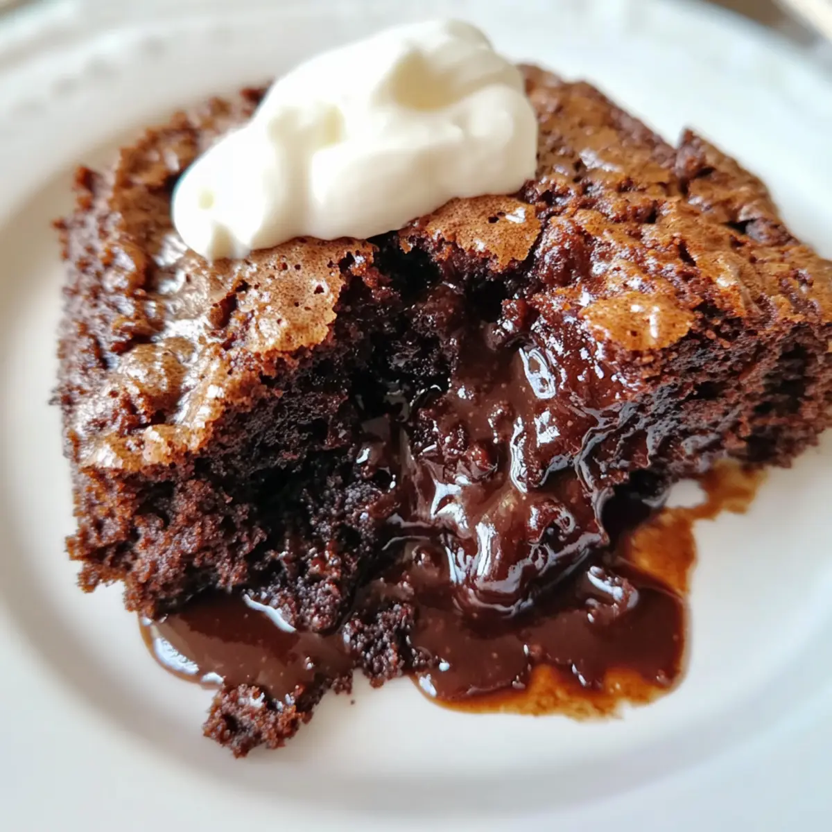 chocolate cobbler