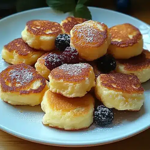 Fluffy Scrambled Pancake Bites