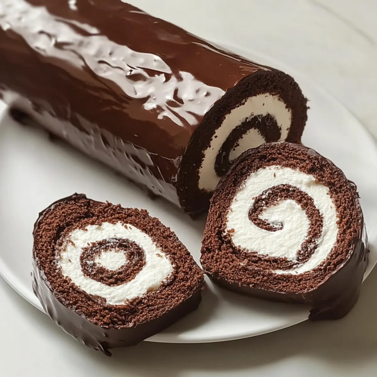 Chocolate Swiss Roll