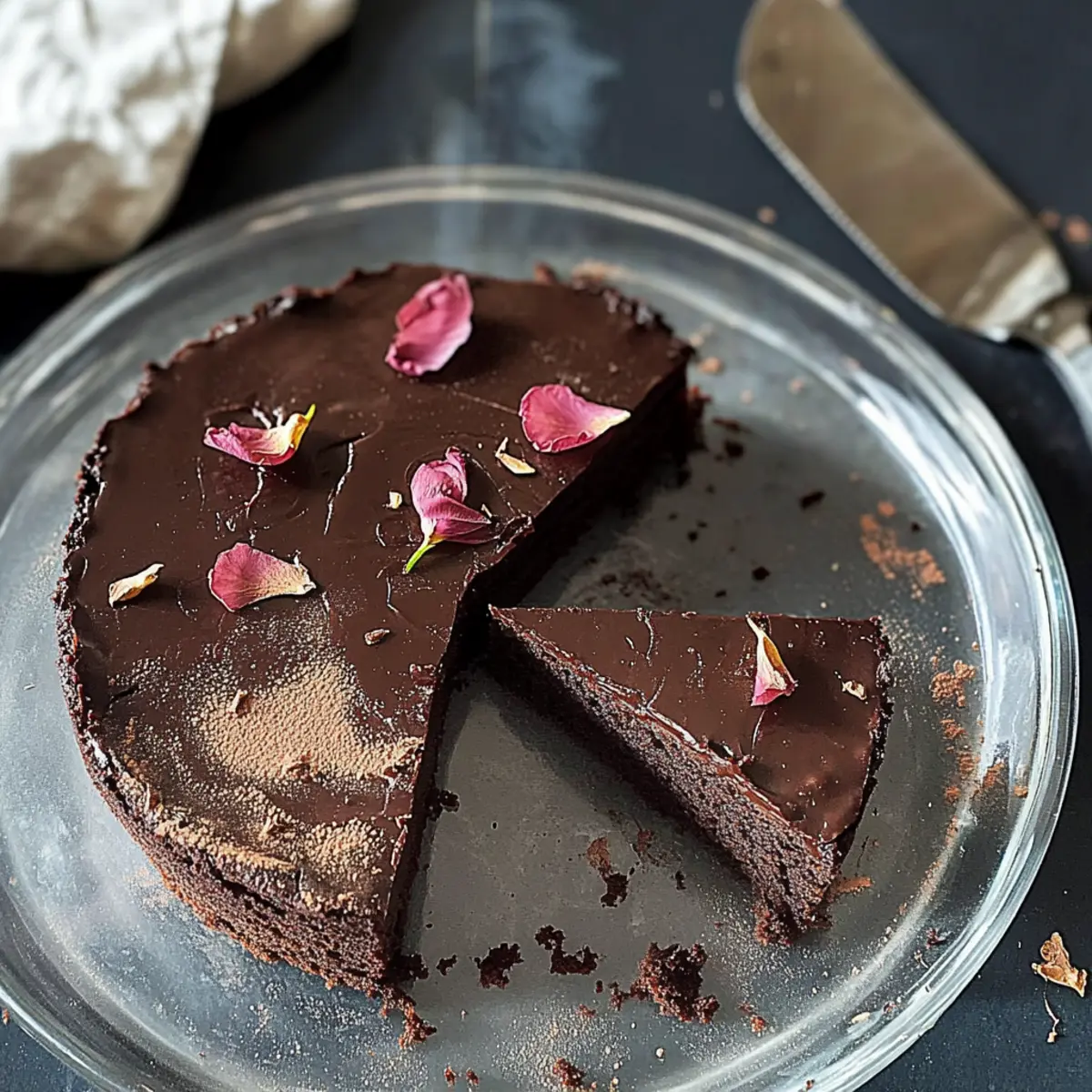 Flourless Chocolate Truffle Cake