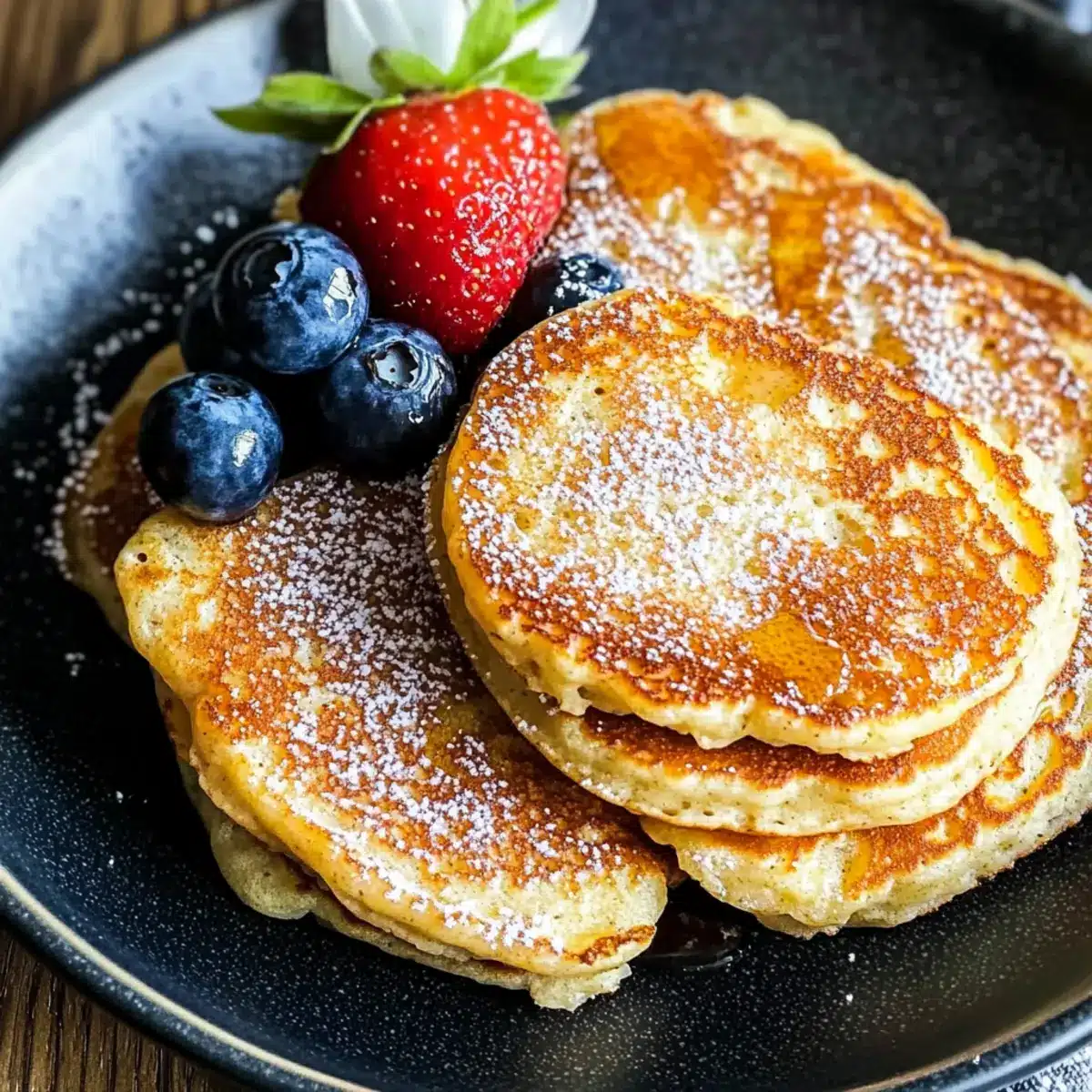 Cottage Cheese Pancakes