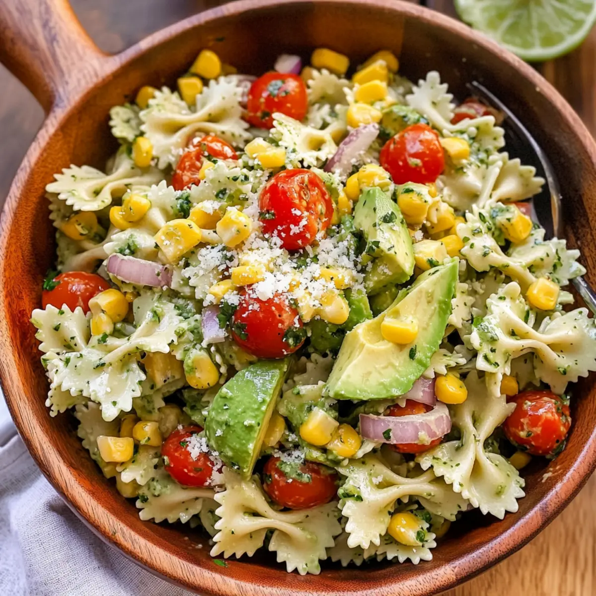Cilantro Lime Pasta Salad