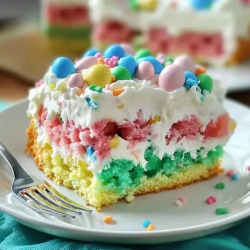 Easter Poke Cake