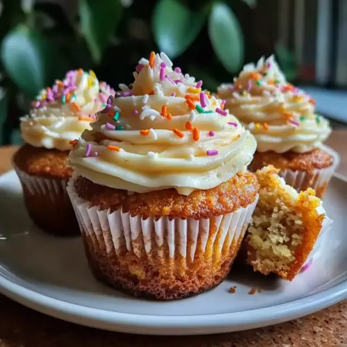 Easter Carrot Cake Cupcakes