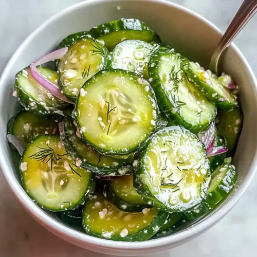 Cucumber Vinegar Salad