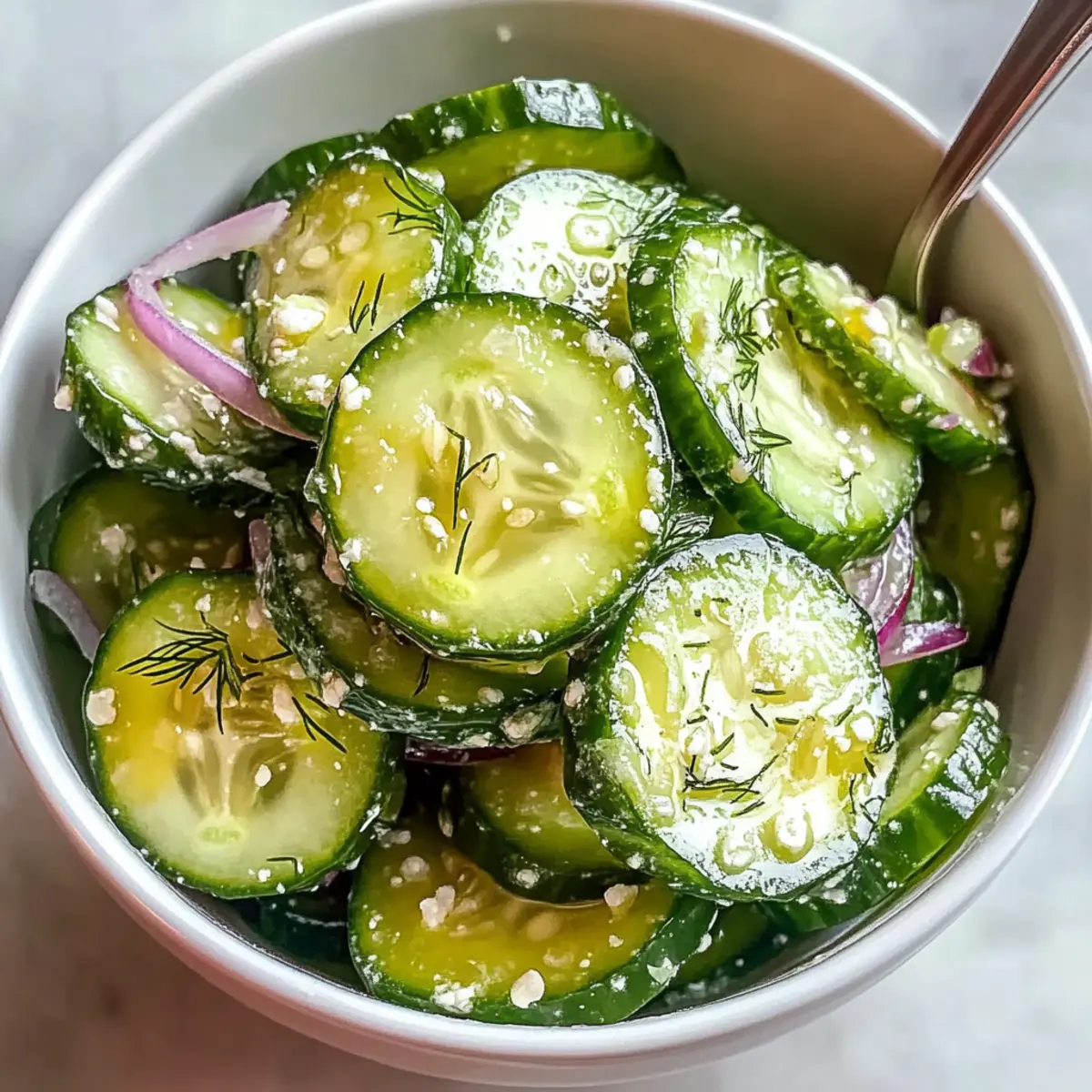 Cucumber Vinegar Salad