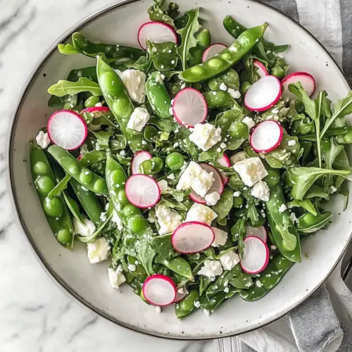 sugar snap pea salad