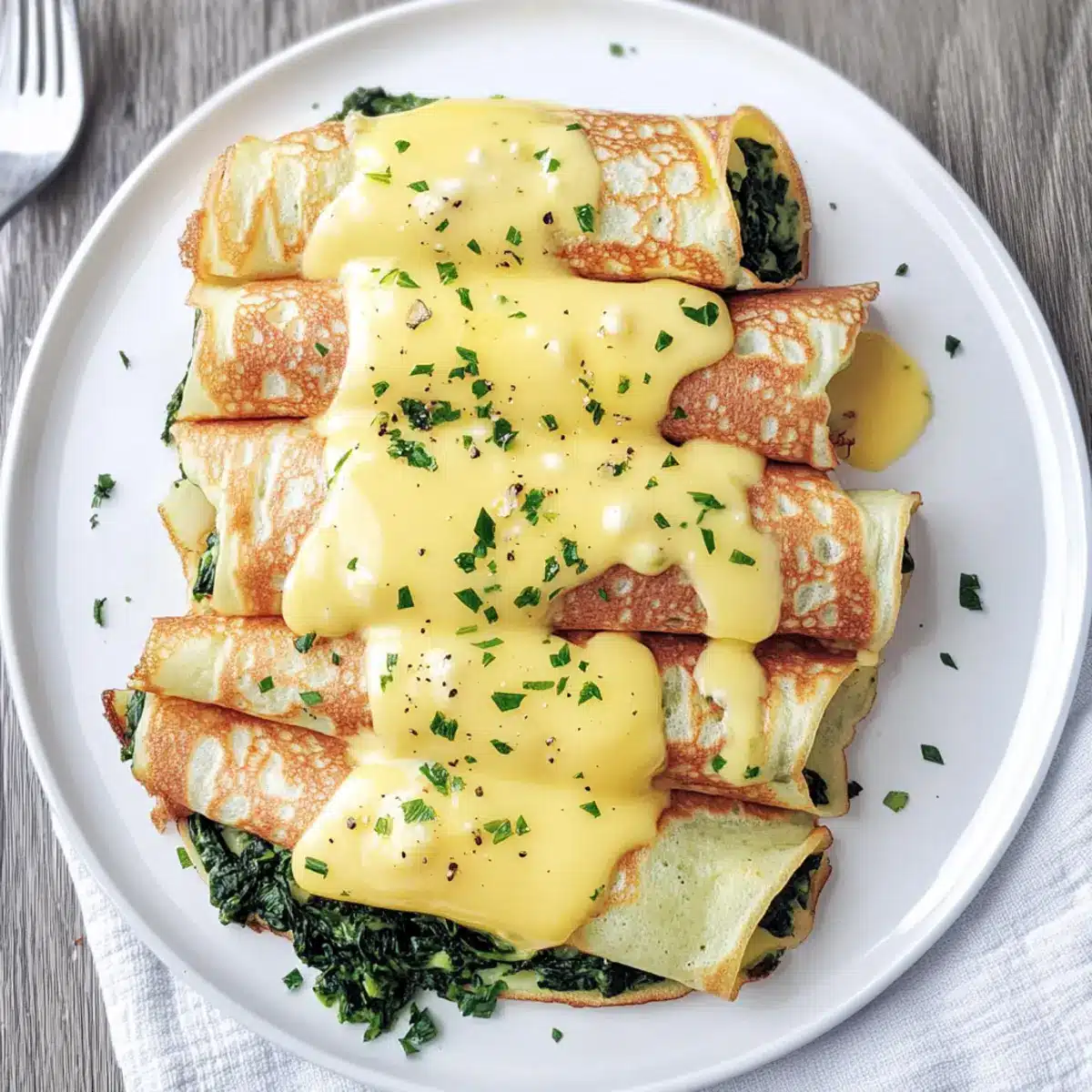 Savory Breakfast Crepes