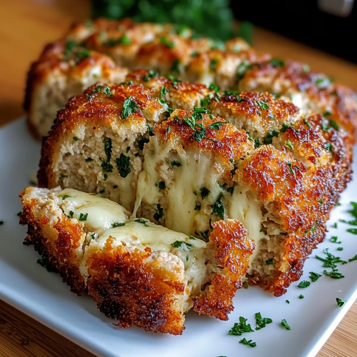 Parmesan Chicken Meatloaf