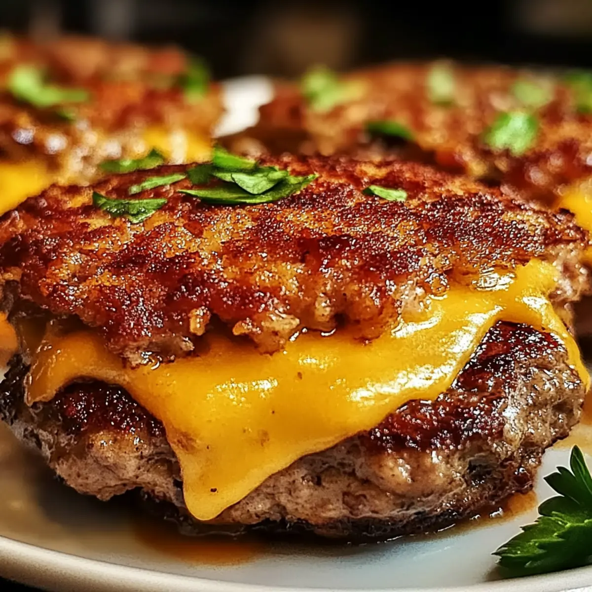 Crunchy Burger Patties