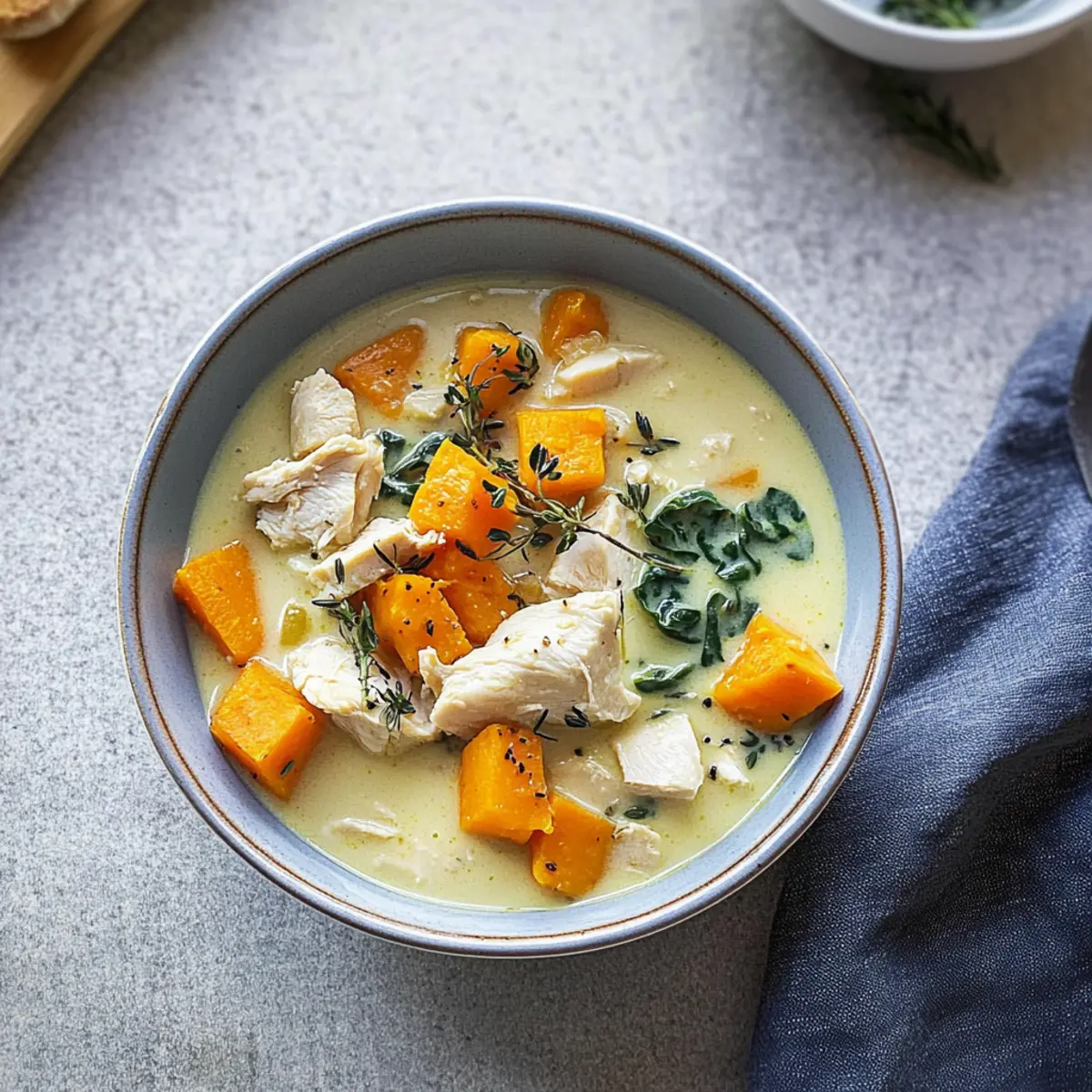 Chicken Sweet Potato Soup