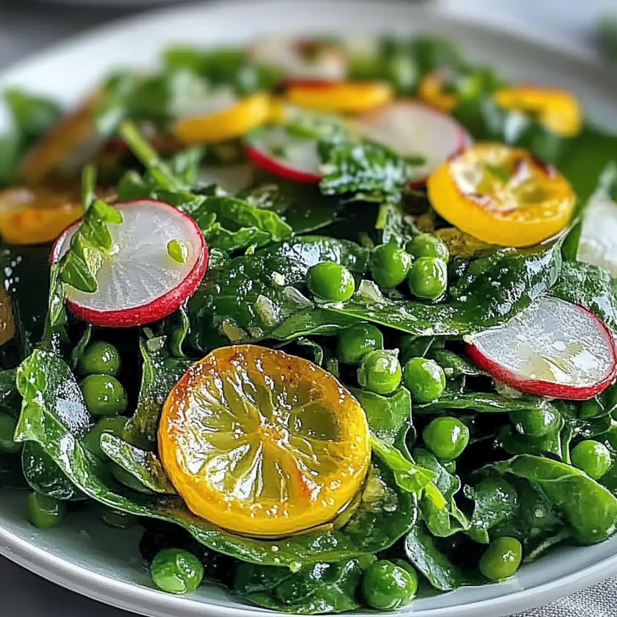 Bright Lemon Vinaigrette Salad