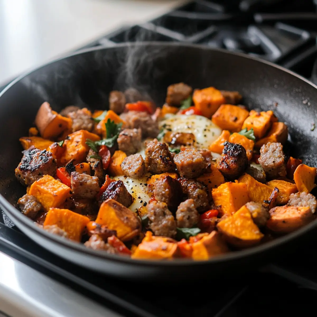 Gluten Free Sweet Potato Breakfast Hash