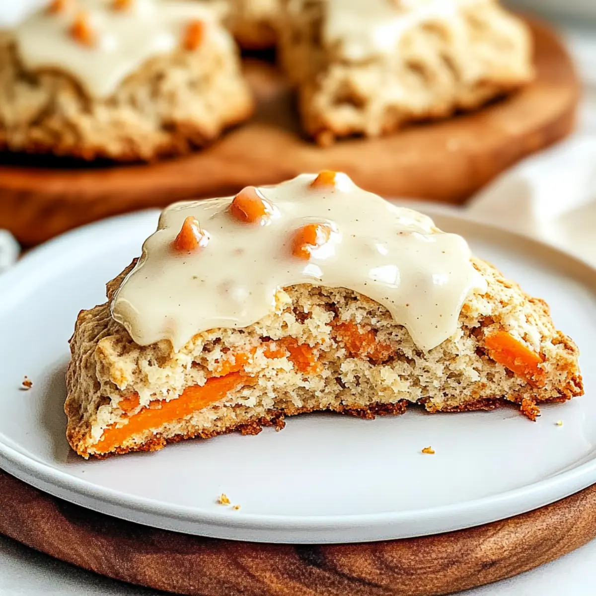 Easter Carrot Cake Scones