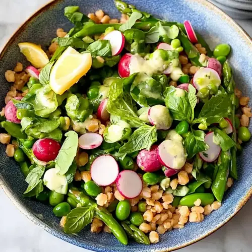 Spring Salad with Nutty Farro