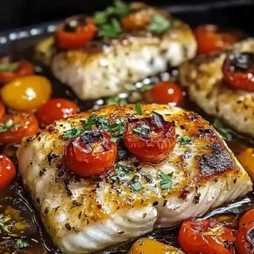 Mediterranean Baked Fish