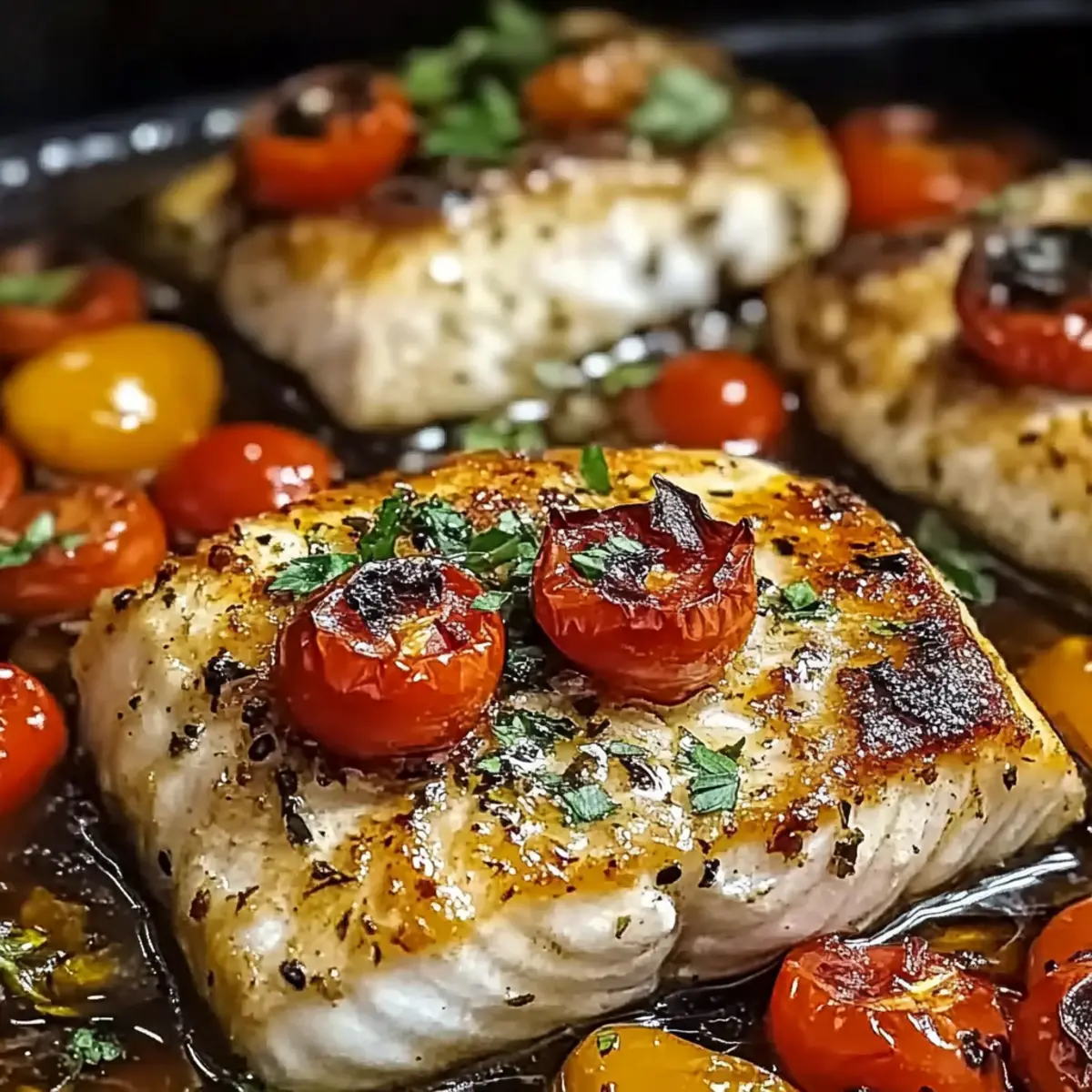 Mediterranean Baked Fish