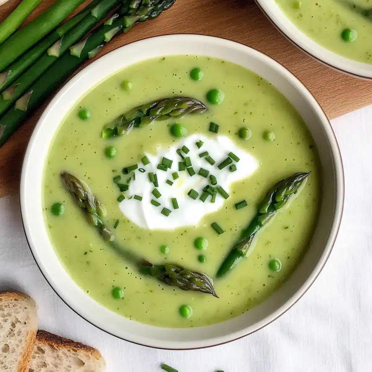 Cream of Spring Vegetable Soup