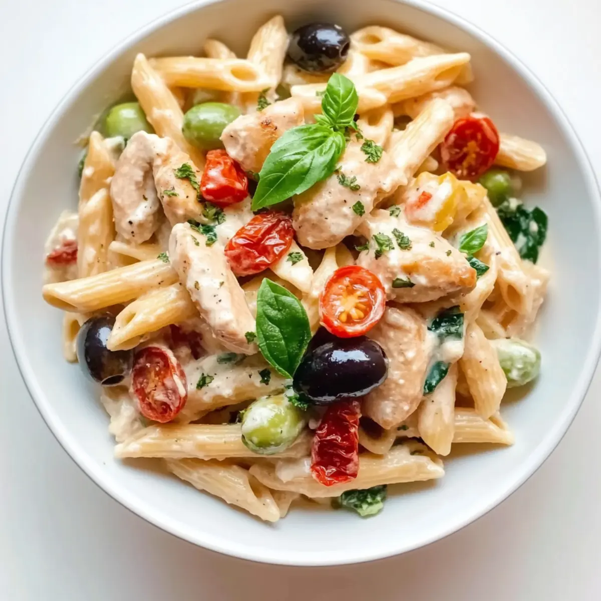 One-Pot Greek Chicken Pasta