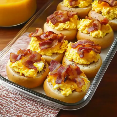 Bagel Breakfast Sliders