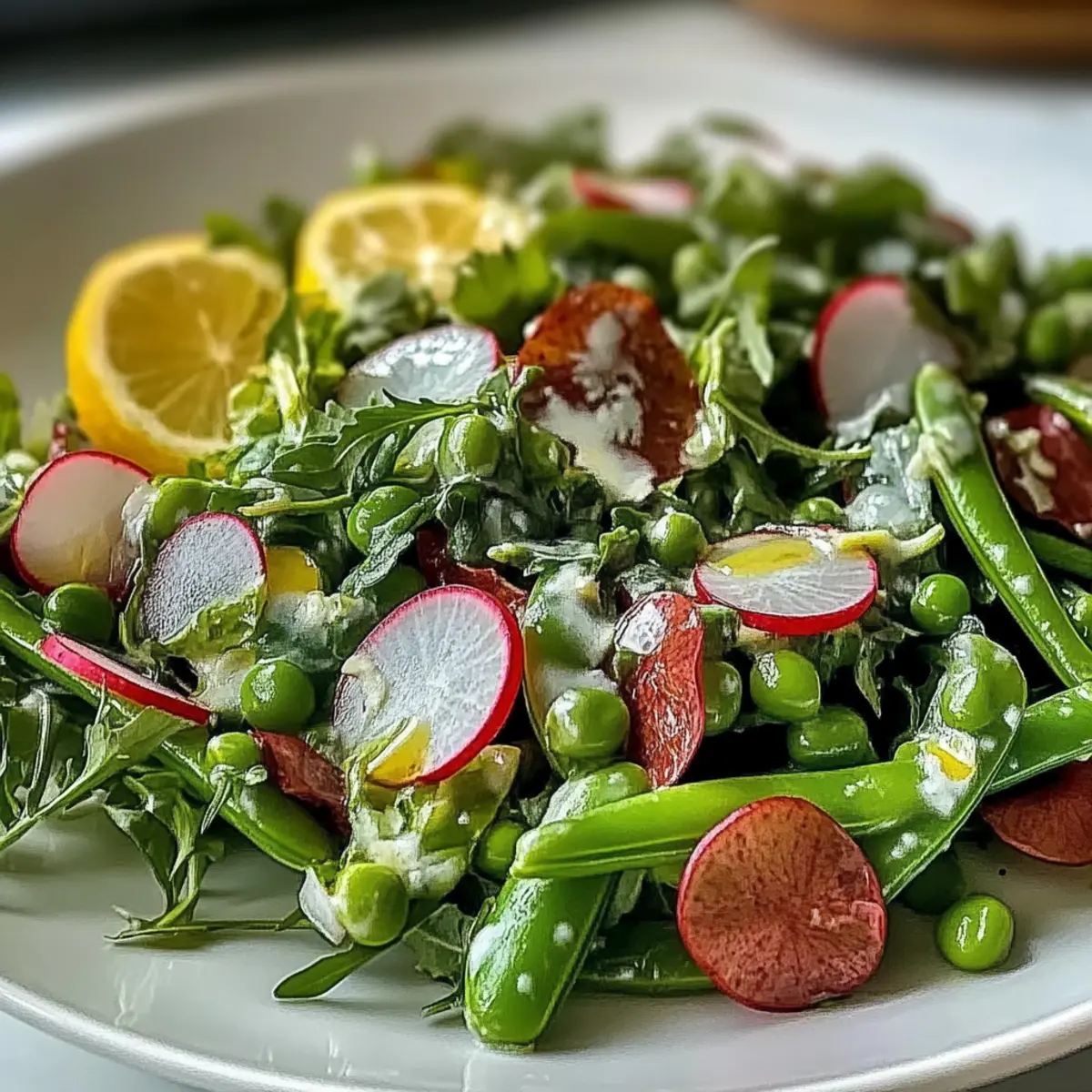 Bright Lemon Vinaigrette Salad