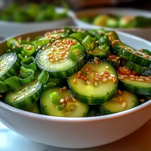 Simple Asian Cucumber Salad