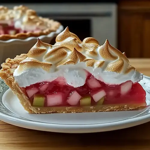 Rhubarb Meringue Pie