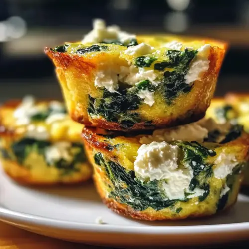 Egg Muffins with Spinach and Feta