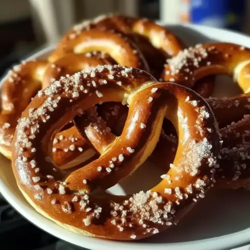 Easy Soft Pretzel Recipe