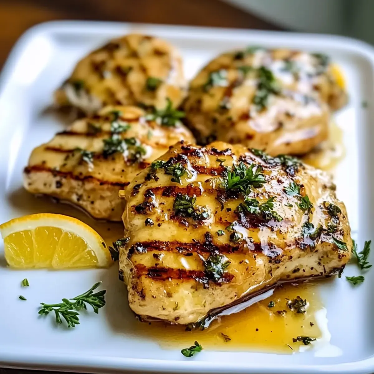 Grilled Citrus Chicken with Glaze