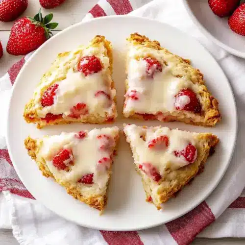 Strawberry Scones