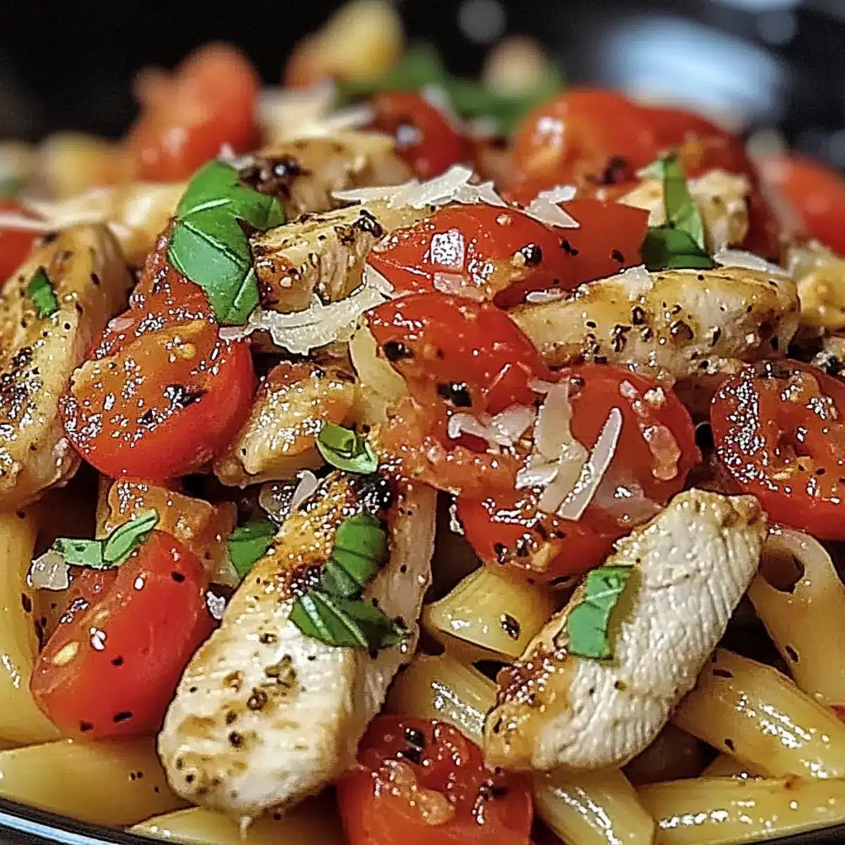 Bruschetta Chicken Pasta