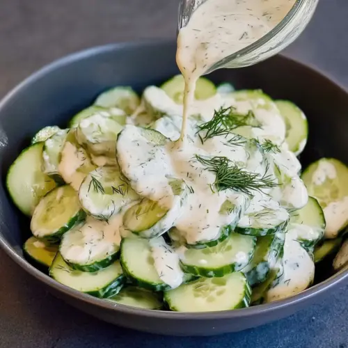 German Cucumber Yogurt Salad
