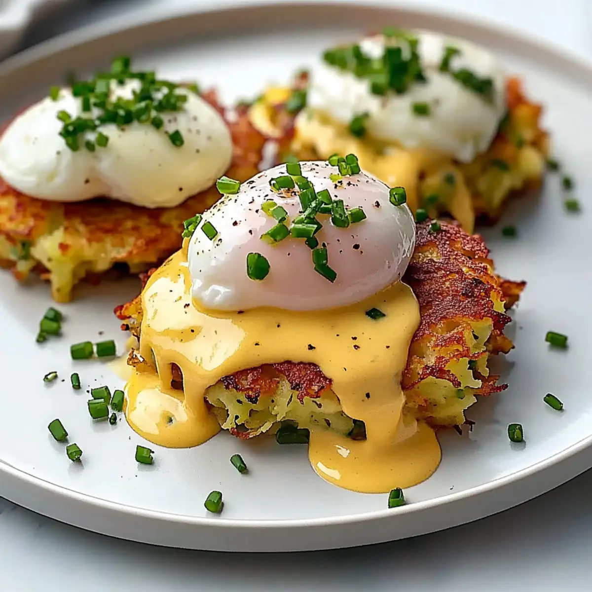 Latke Eggs Benedict
