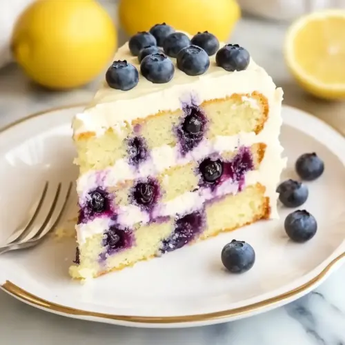 Lemon Blueberry Cake